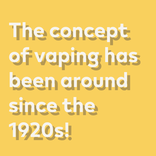 Who invented vaping and when did the first vape come out?