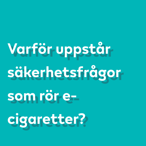 Knaster- och knalljud från vaping: är det ett problem?