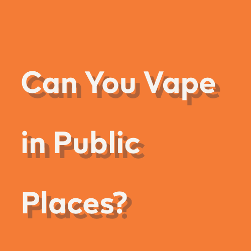 can you vape in public?